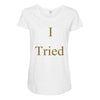 i tried Maternity Scoop Neck T-shirt
