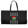 yoda ugly christmas sweater Weekender Totes