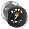 Pizza Power Pin-back button