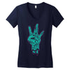 west coast Women's V-Neck T-Shirt