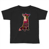 floral fox Toddler T-shirt
