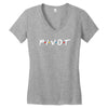 Pivot of The Friends Parody Women's V-Neck T-Shirt