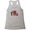 deadpool family portrait Racerback Tank