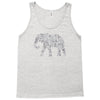 elephant filled pattern cool Tank Top