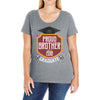 proud brother of a 2018 graduate. Ladies Curvy T-Shirt