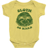 sloth so hard Baby Bodysuit