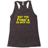 may the f= Racerback Tank