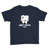 First Tooth Date Youth Tee