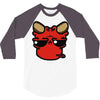 devil face 2 3/4 Sleeve Shirt