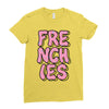 donut frenchies Ladies Fitted T-Shirt
