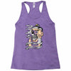 you burn yourself Racerback Tank