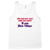 beer t shirt who said beer won't make you smart it made bud wiser funn Tank Top