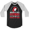 american by birth redhead by the grace of god 3/4 Sleeve Shirt