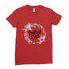 floral baby girl Ladies Fitted T-Shirt