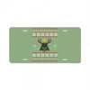 darth vader christmas ugly License Plate