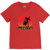 summer time V-Neck Tee