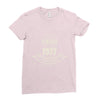 premium vintage 1977 classic perfectly aged limited edition Ladies Fitted T-Shirt