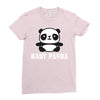 Baby Panda Ladies Fitted T-Shirt