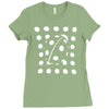 ladybird polker dot Ladies Fitted T-Shirt
