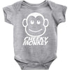 cheeky monkey funny Baby Onesie