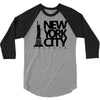 new york freedom 3/4 Sleeve Shirt