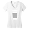 coffee (2) Women's V-Neck T-Shirt