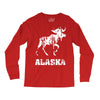 Alaska Deer Rudolph Long Sleeve Shirts