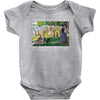 Georges Pierre Seurat A Sunday Afternoon On The island Of La Grande Ja Baby Bodysuit