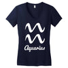 aquarius zodiac Women's V-Neck T-Shirt