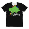 legosaurus All Over Women's T-shirt