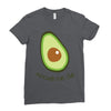 avocado fan club Ladies Fitted T-Shirt