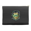 vintage frankenstein mask Accessory Pouches