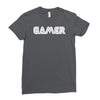 gamert   funny comic console gamers Ladies Fitted T-Shirt