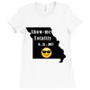 missouri eclipse   show me totality Ladies Fitted T-Shirt
