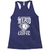so good with my rod Racerback Tank