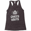 gangsta wrappa Racerback Tank