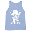 outlaw cow boy motor bike Tank Top