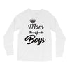 mom of boys Long Sleeve Shirts