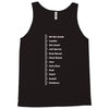Beard Growth Scale Tank Top