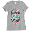 nobody can drag me down Ladies Fitted T-Shirt