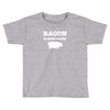 bacon is meat candy Toddler T-shirt