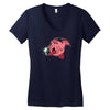 kirbythulhu (no text) Women's V-Neck T-Shirt