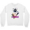 who loves chihuahua Crewneck Sweatshirt