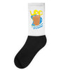 log it's better than bad it's good Socks