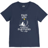 Dad And Son Fishing Partners For Life V-Neck Tee