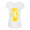 badger crest Maternity Scoop Neck T-shirt