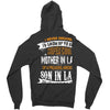 Super Cool Mother In Law Of A Freaking Awesome Son In Law Zipper Hoodie