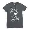 sip me baby one more time wine glass Ladies Fitted T-Shirt