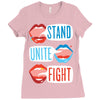 Women's March Stand Unite Fight Ladies Fitted T-Shirt