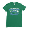 I Love Someone with Stomach Cancer to The Moon and Back to Infinity Ladies Fitted T-Shirt